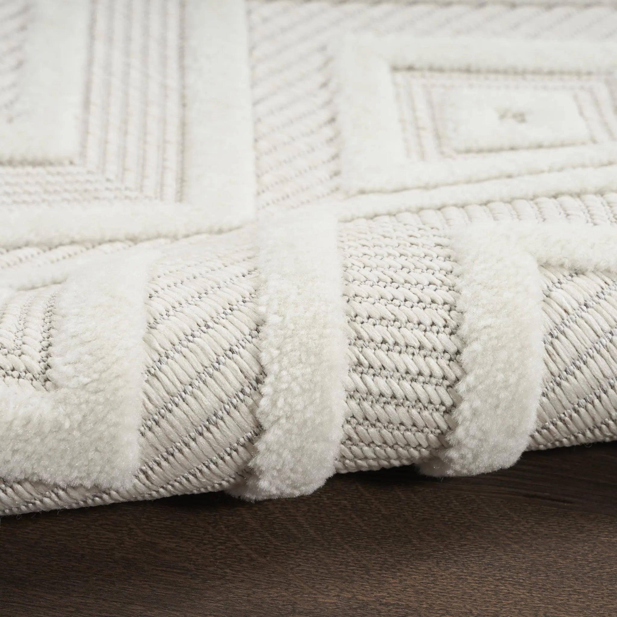 8' X 10' Cream Indoor Outdoor Area Rug Homeroots Outdoor