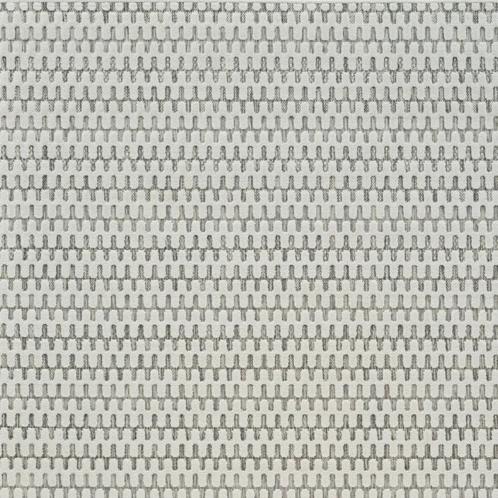 8' X 10' Cream and Beige Geometric Distressed Indoor Outdoor Area Rug Homeroots Outdoor