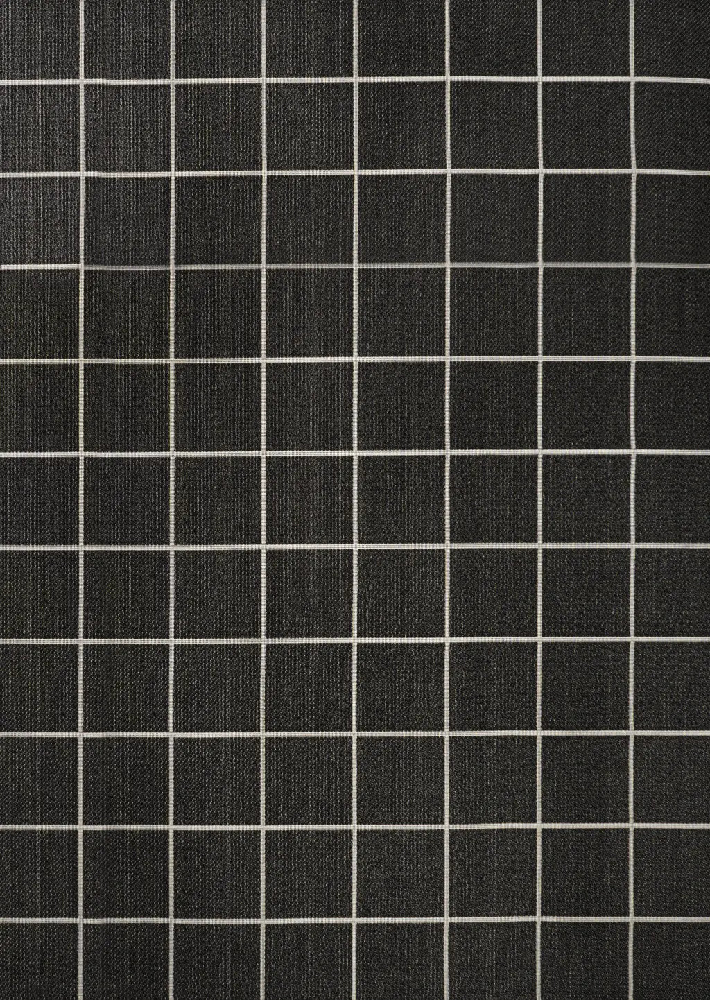 8' X 10' Dark Gray And Cream Plaid Indoor Outdoor Area Rug Homeroots Outdoor