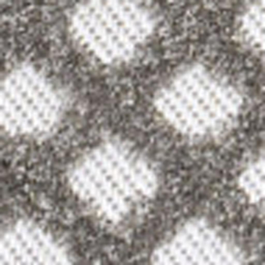 8' X 10' Dark Gray And Ivory Trellis Indoor Outdoor Area Rug - GreatEagleInc