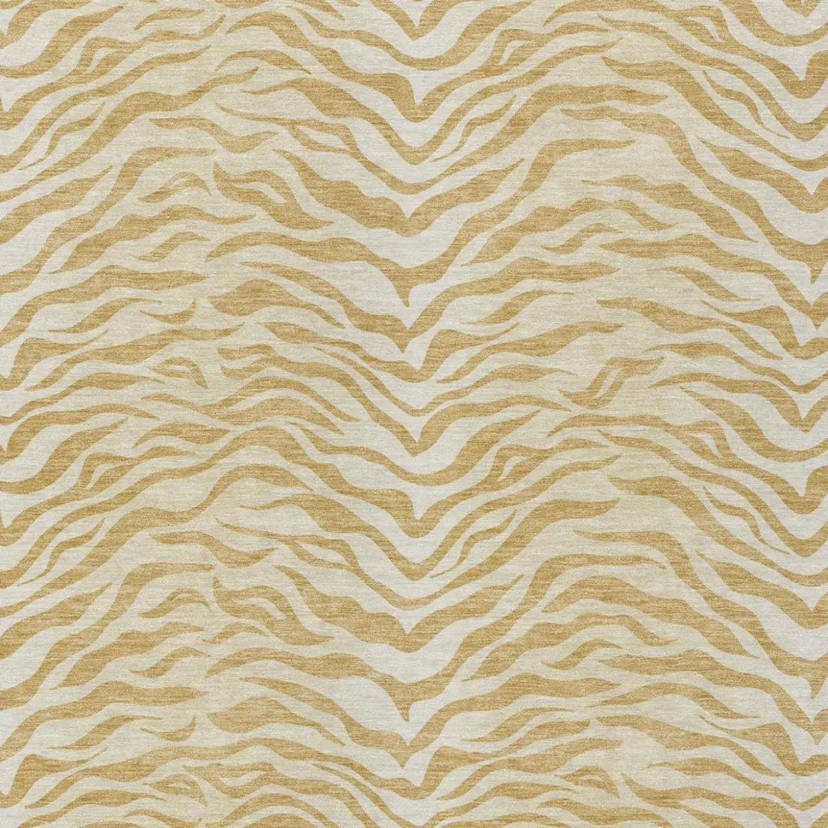 8' X 10' Gold And Wheat Animal Print Washable Indoor Outdoor Area Rug Homeroots Outdoor