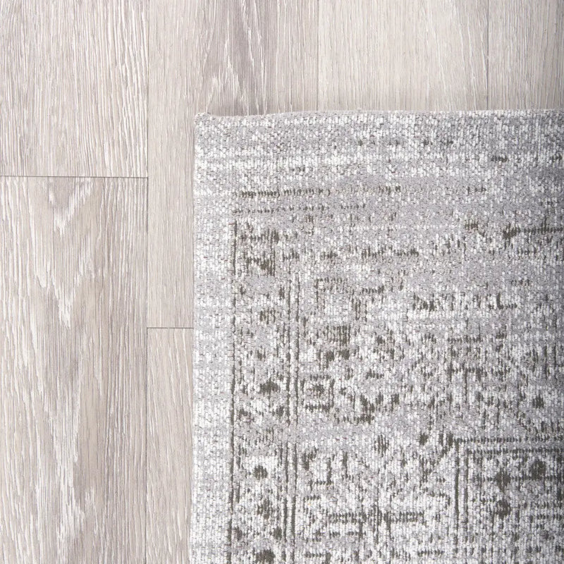 8' X 10' Gray And Cream Abstract Hand Woven Area Rug Homeroots Home Decor