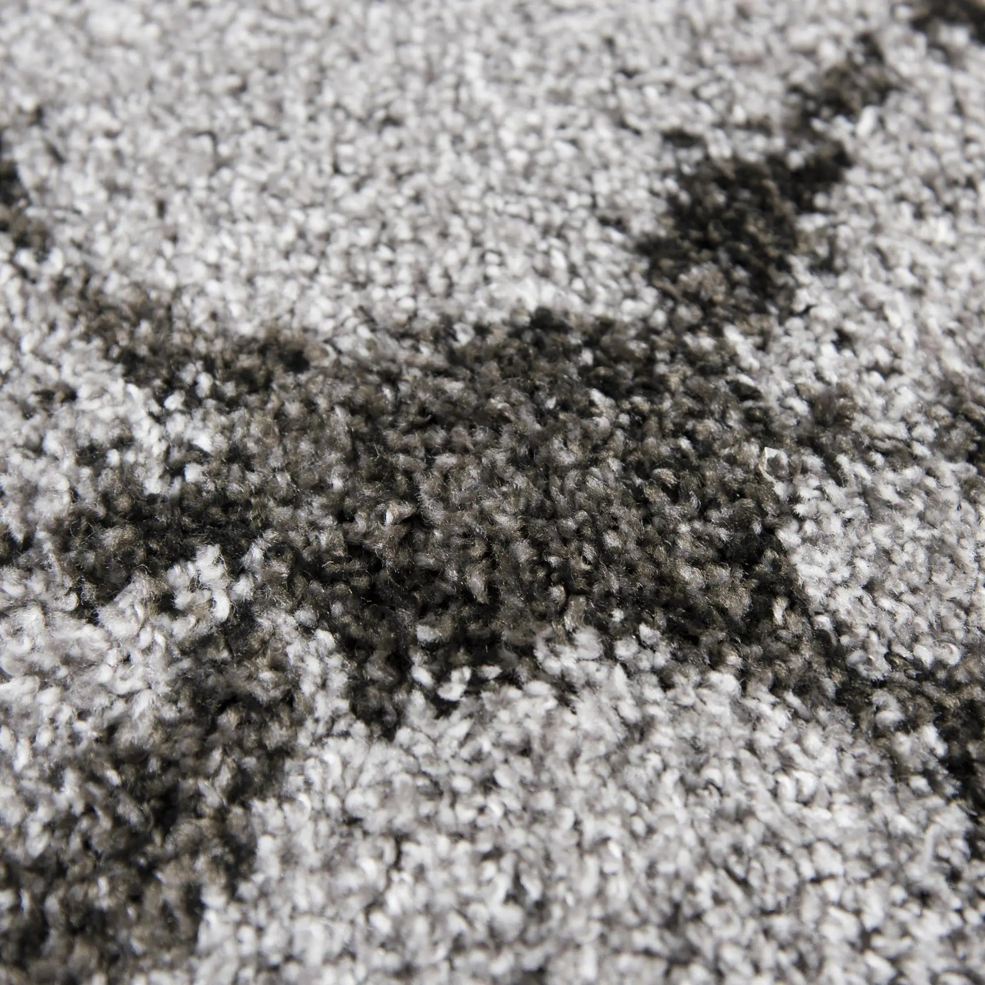 8' X 10' Gray And Dark Gray Trellis Shag Area Rug Homeroots Home Decor