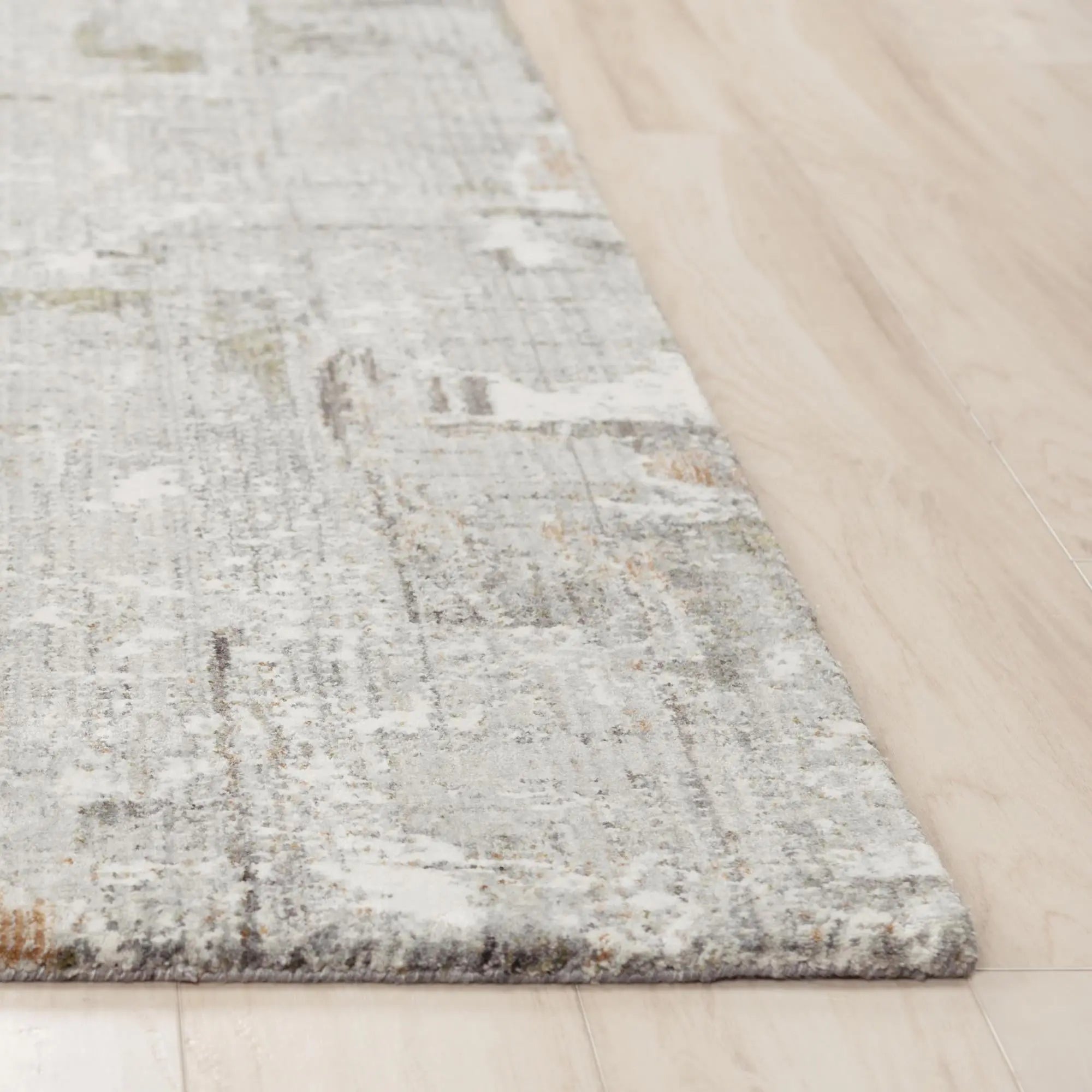 8' X 10' Gray And Ivory Abstract Hand Carved Handmade Area Rug Homeroots Home Decor