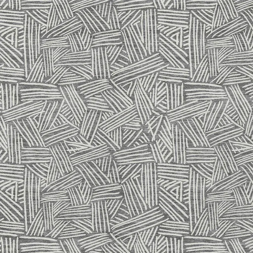 8' X 10' Gray And Ivory Geometric Washable Indoor Outdoor Area Rug Homeroots Outdoor
