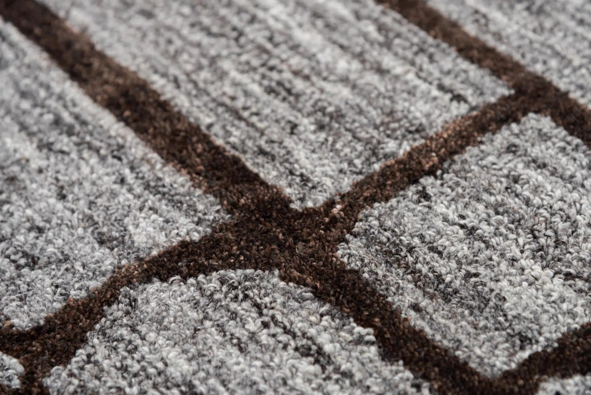 8' X 10' Gray Charcoal And Black Wool Abstract Hand Tufted Area Rug Homeroots Home Decor
