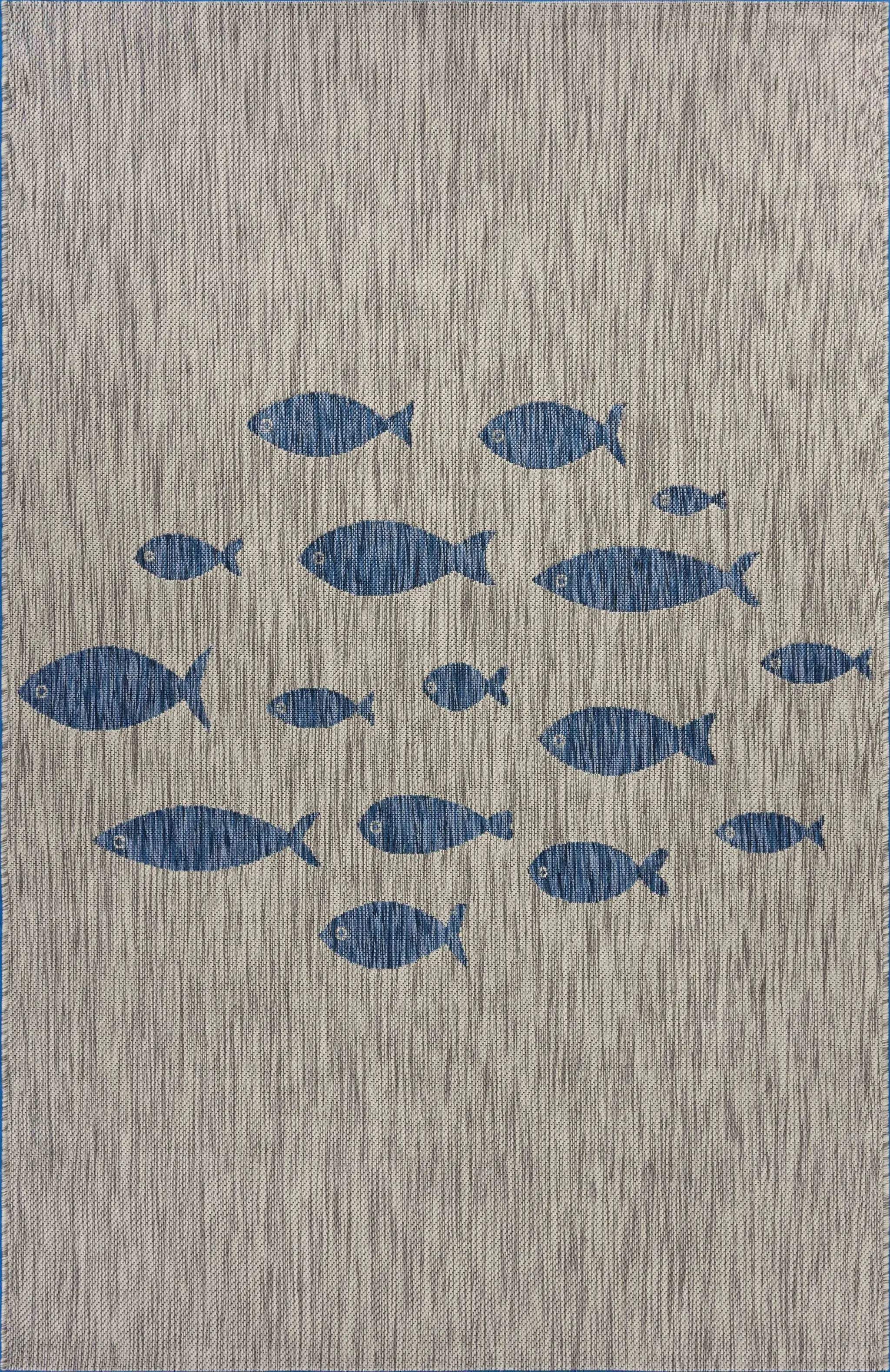 8' X 10' Gray Indoor Outdoor Area Rug Homeroots Outdoor
