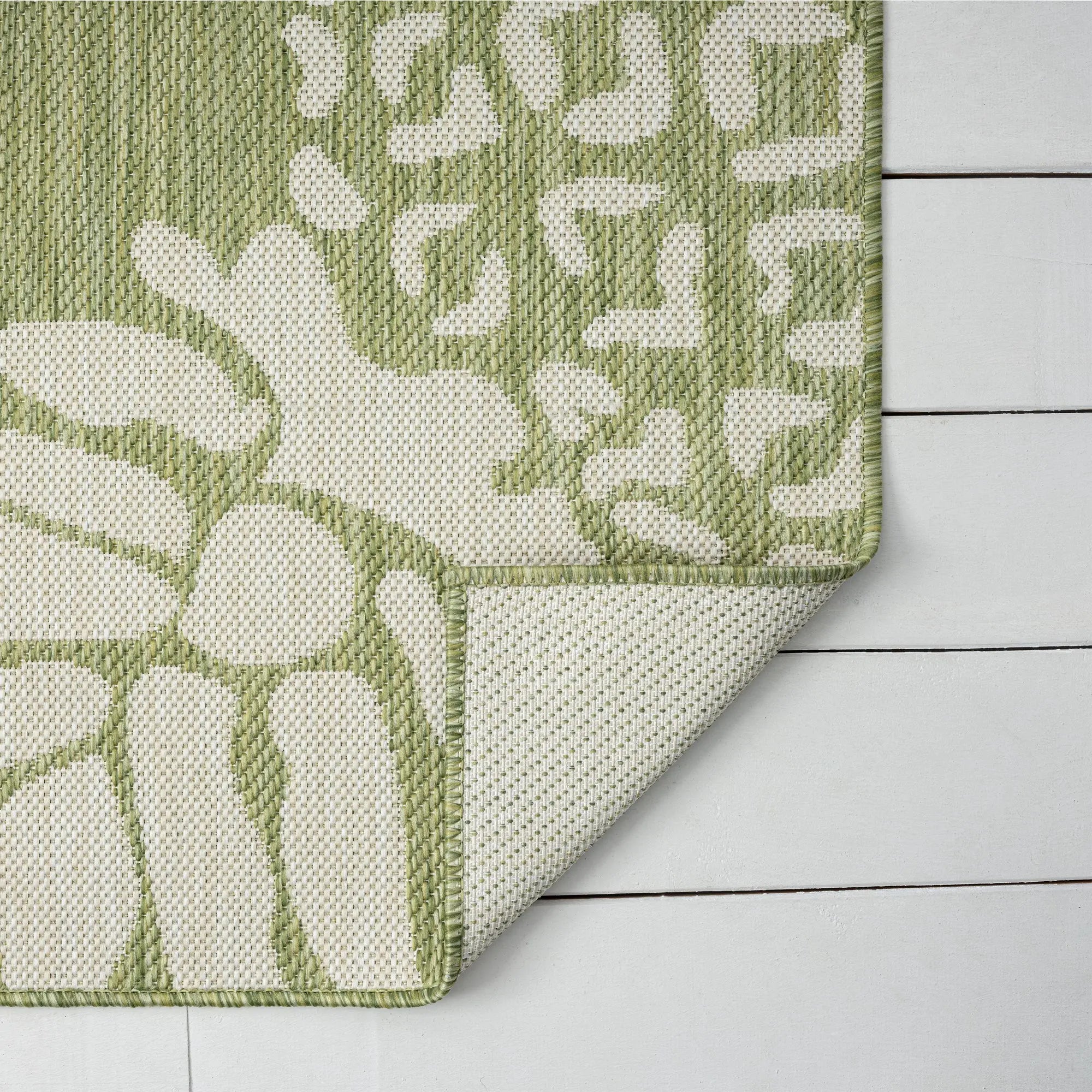 8' X 10' Green Indoor Outdoor Area Rug Homeroots Outdoor