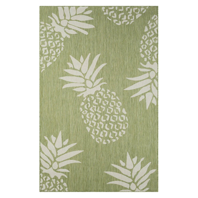 8' X 10' Green Indoor Outdoor Area Rug Homeroots Outdoor