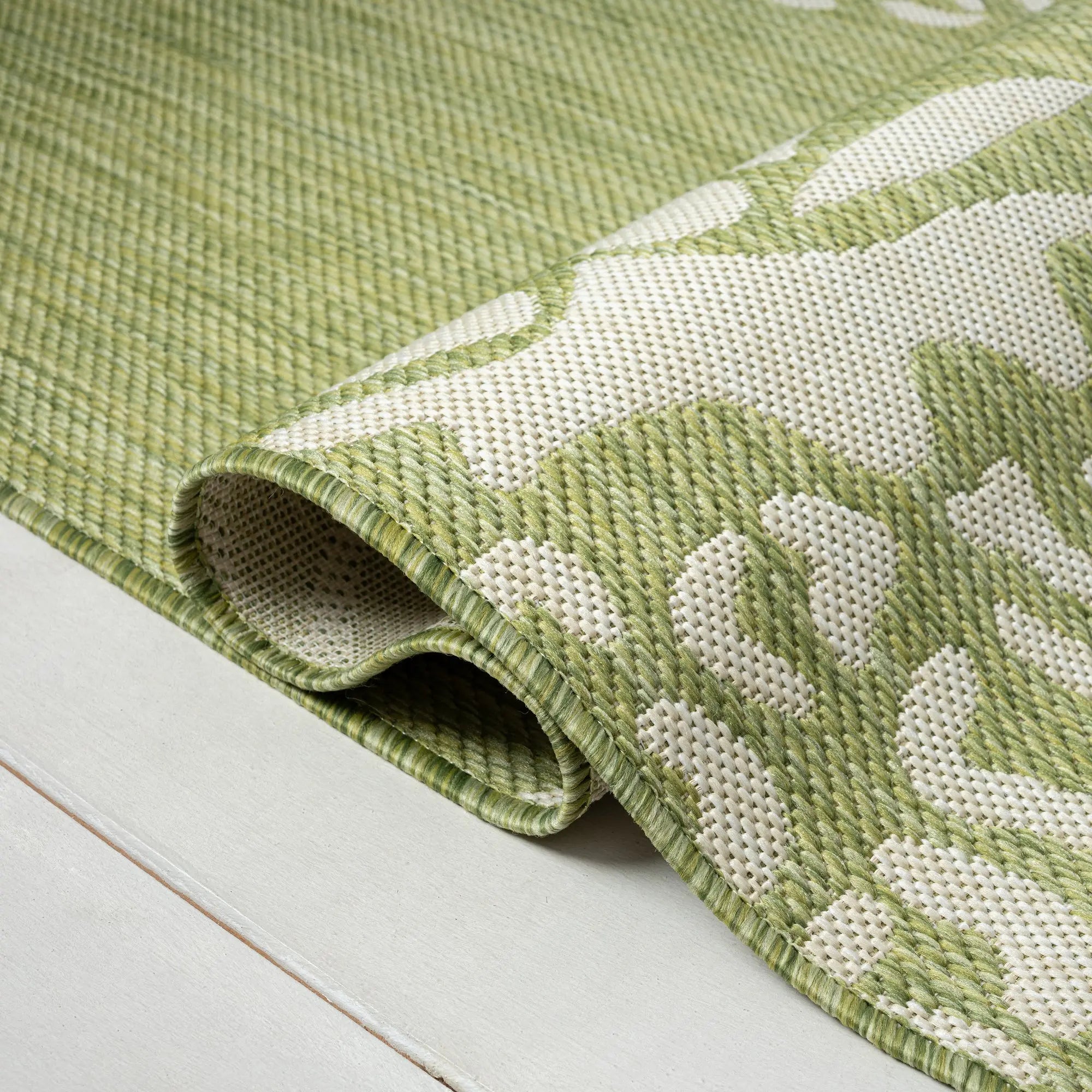 8' X 10' Green Indoor Outdoor Area Rug Homeroots Outdoor