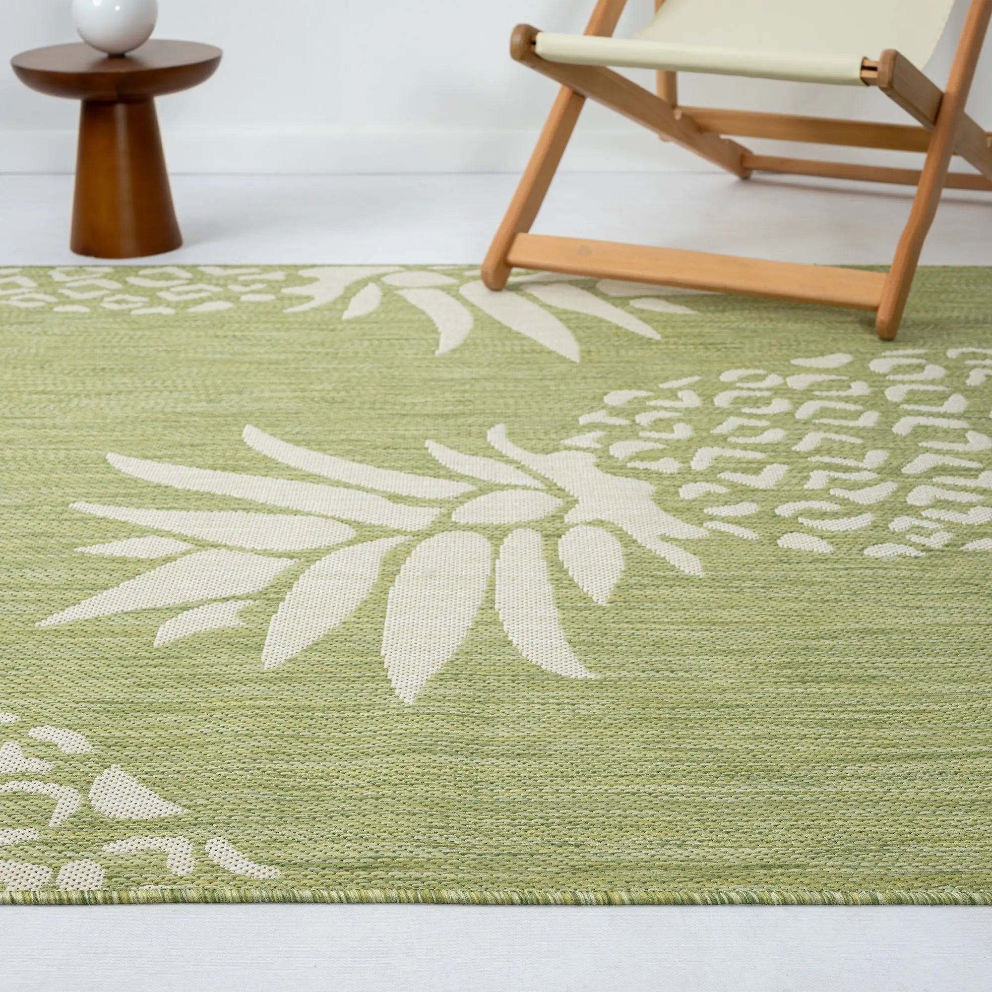 8' X 10' Green Indoor Outdoor Area Rug Homeroots Outdoor