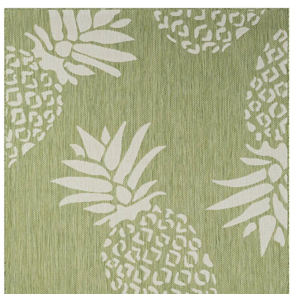 8' X 10' Green Indoor Outdoor Area Rug Homeroots Outdoor