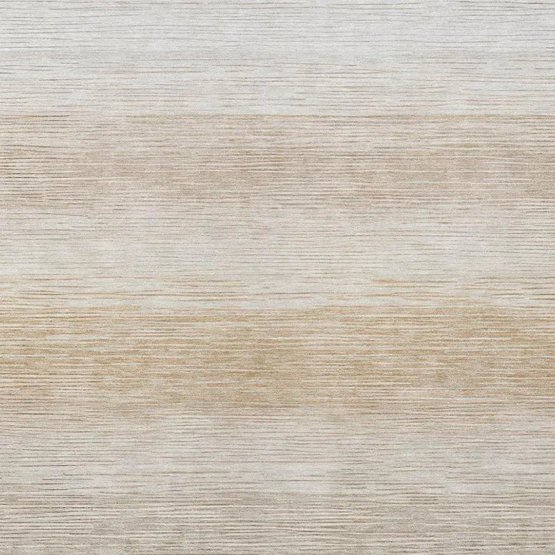 8' X 10' Ivory And Beige Striped Washable Indoor Outdoor Area Rug Homeroots Outdoor
