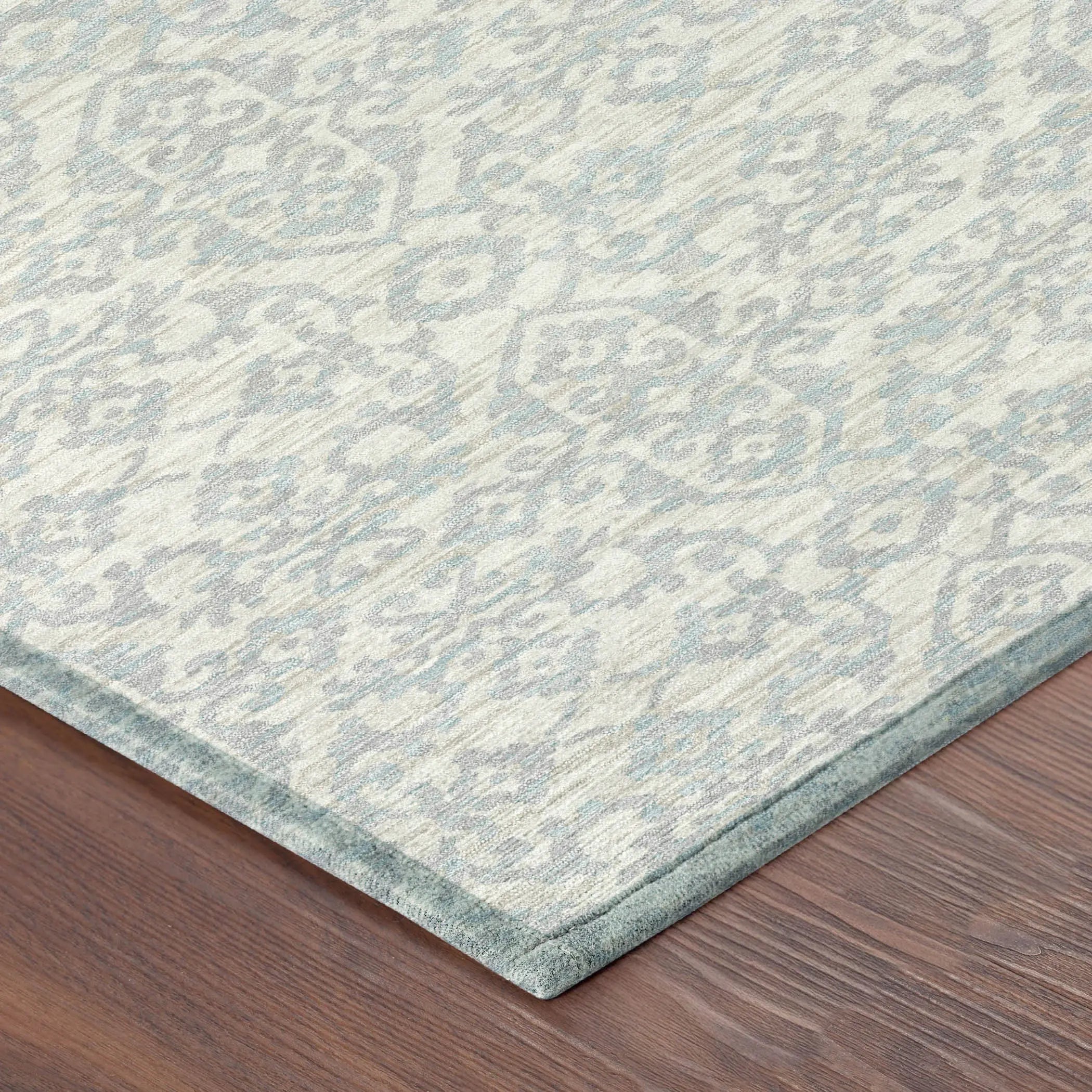 8' X 10' Ivory And Gray Oriental Washable Indoor Outdoor Area Rug Homeroots Outdoor
