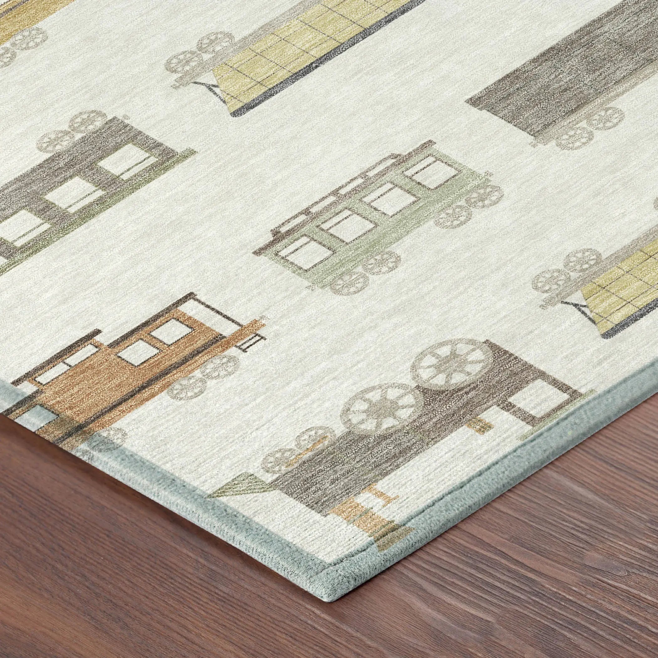 8' X 10' Ivory And Linen Abstract Washable Indoor Outdoor Area Rug Homeroots Outdoor