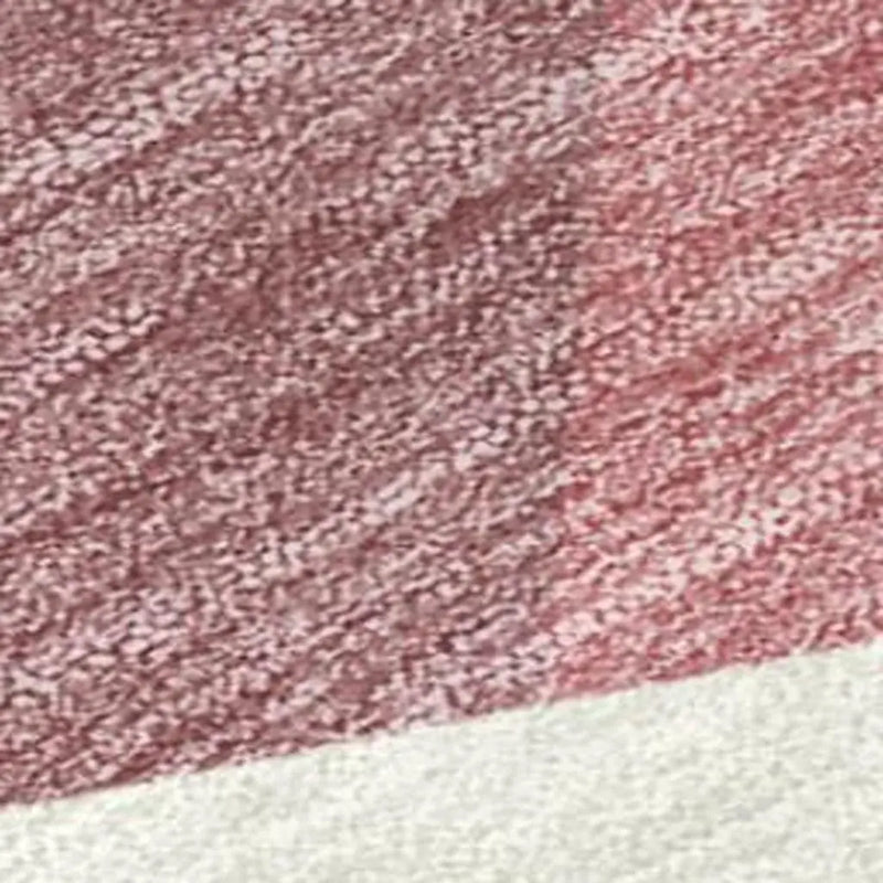 8' X 10' Mauve And Pink Geometric Washable Indoor Outdoor Area Rug Homeroots Outdoor