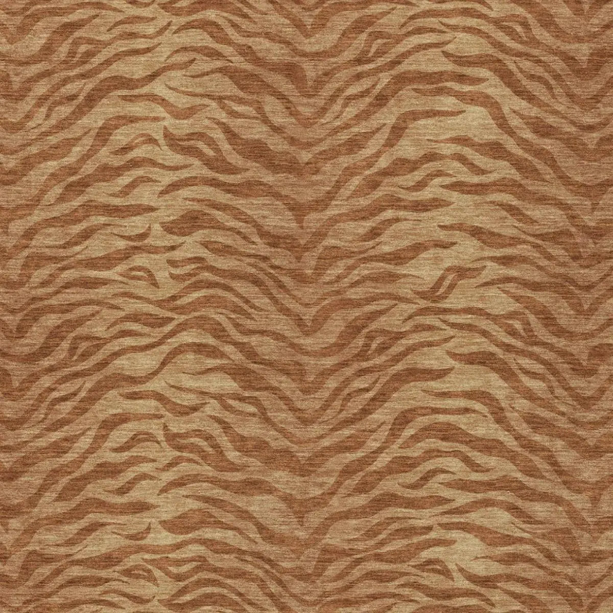 8' X 10' Orange And Copper Animal Print Washable Indoor Outdoor Area Rug Homeroots Outdoor
