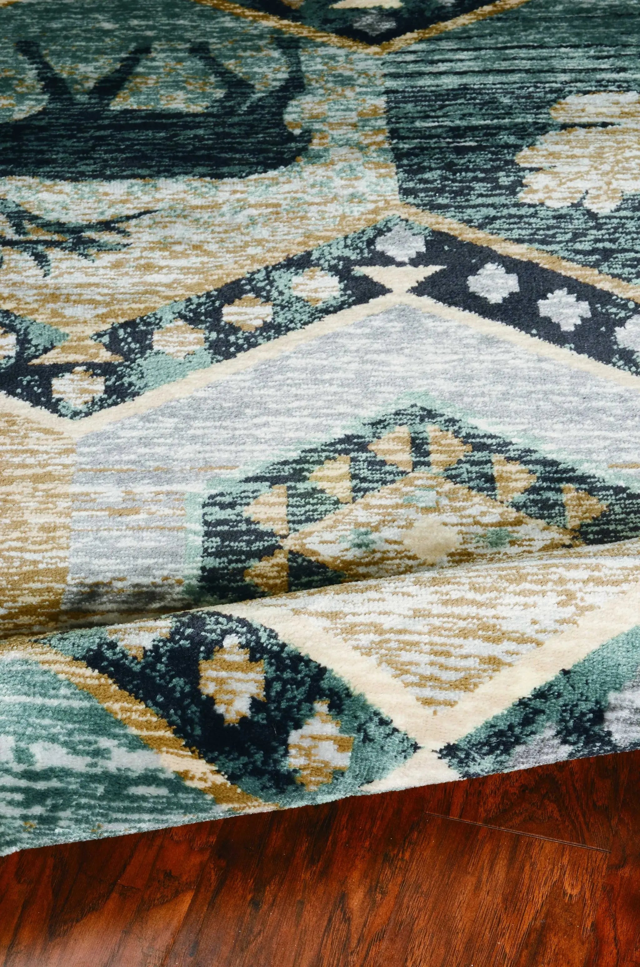 8' X 10' Seafoam Lodge Area Rug Homeroots Outdoor