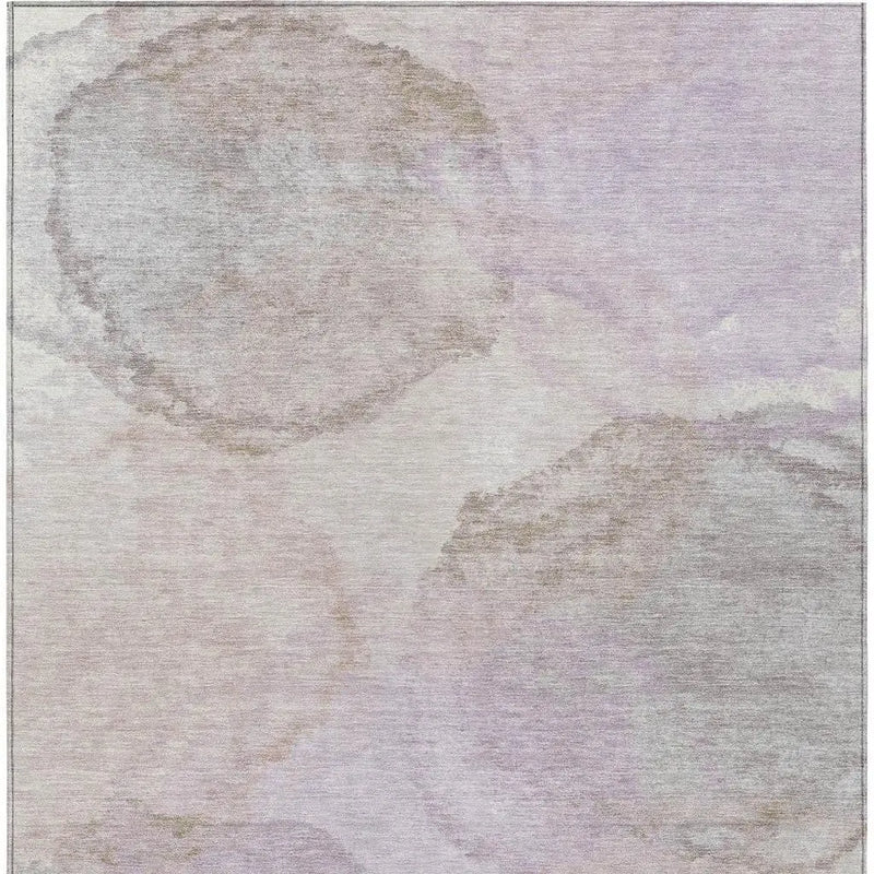 8' X 10' Taupe And Beige Abstract Washable Indoor Outdoor Area Rug Homeroots Outdoor