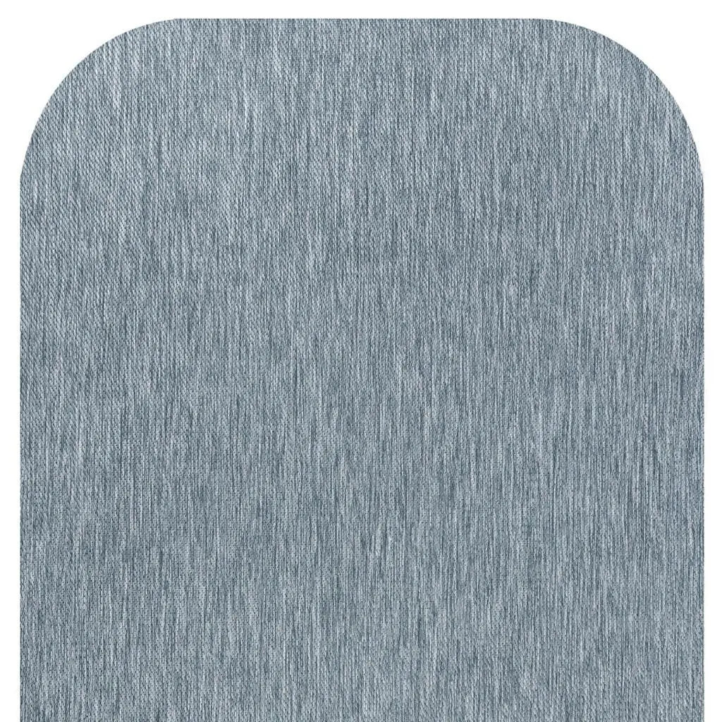 8' X 10' Turquoise Indoor Outdoor Area Rug Homeroots Outdoor