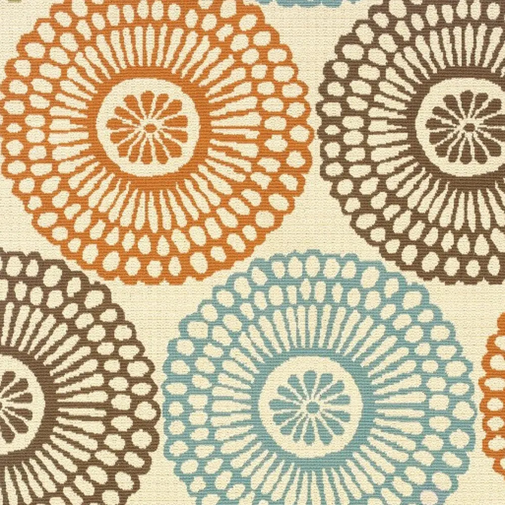 8' X 11' Beige Indoor Outdoor Area Rug Homeroots Outdoor