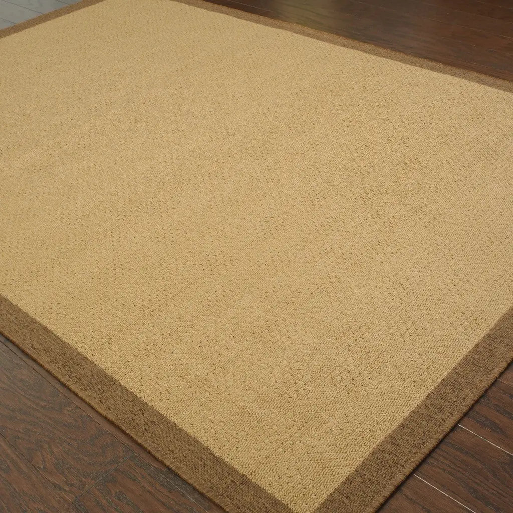 8' X 13' Beige Indoor Outdoor Area Rug Homeroots Outdoor