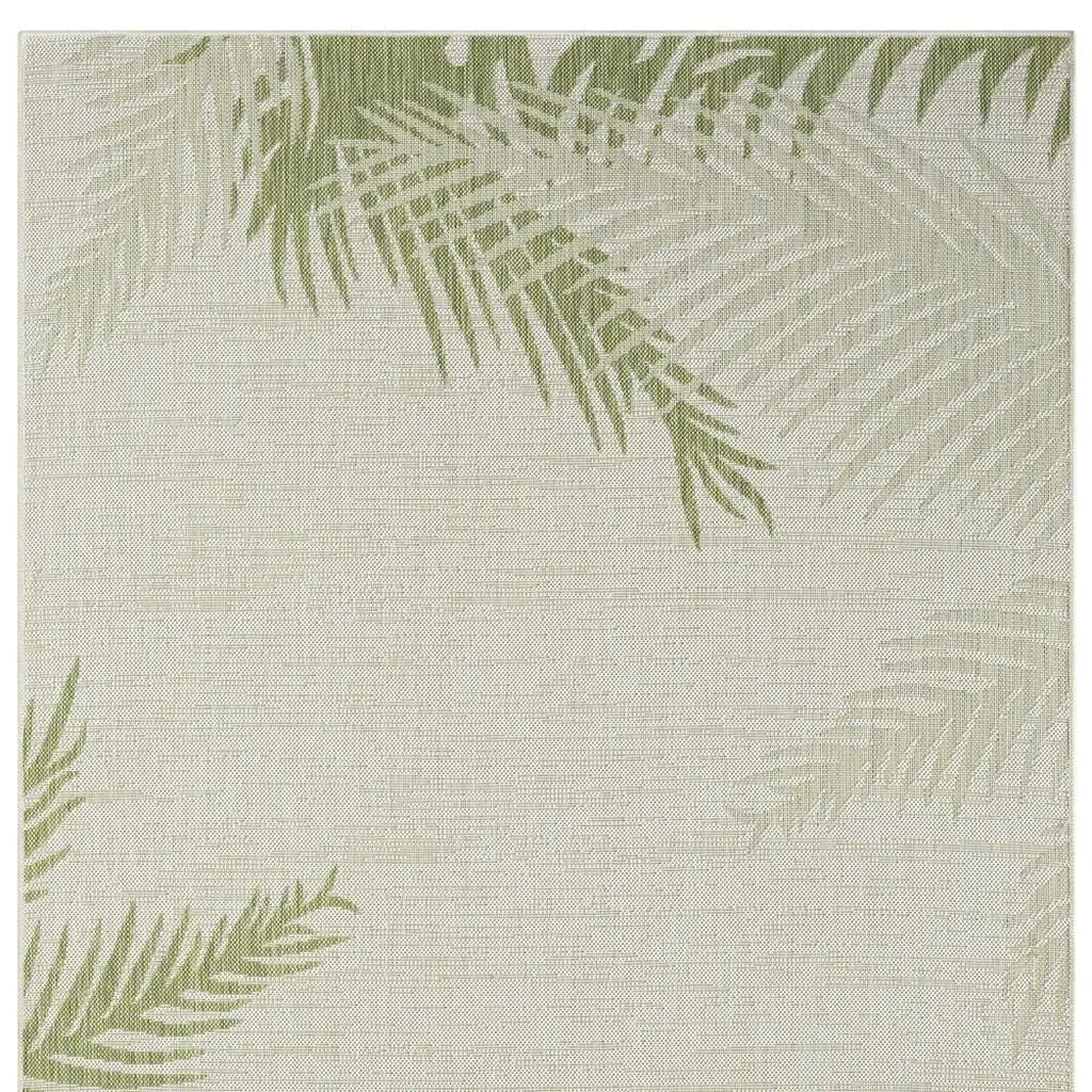 8' X 9' Beige Indoor Outdoor Area Rug Homeroots Outdoor