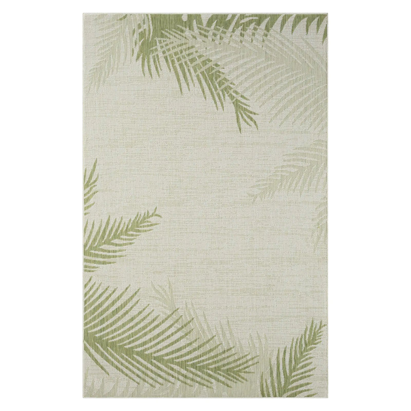 8' X 9' Beige Indoor Outdoor Area Rug Homeroots Outdoor