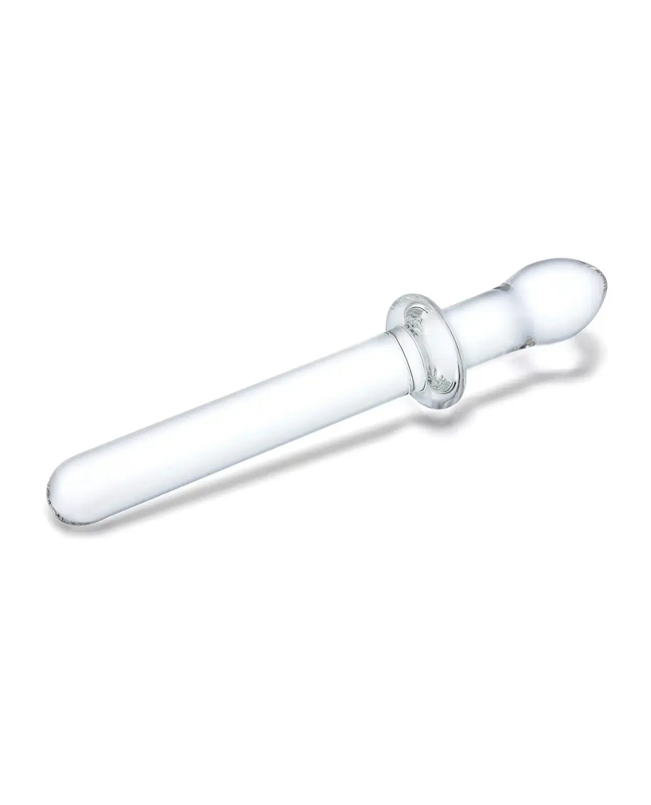 9.25 Inch Classic Smooth Dual-Ended Dildo - Clear Glas