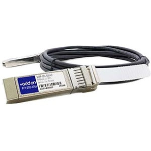 AddOn Fujitsu SFPP-CBL-02 Compatible TAA Compliant 10GBase-CU SFP+ to SFP+ Direct Attach Cable (Passive Twinax, 2m) AddOn