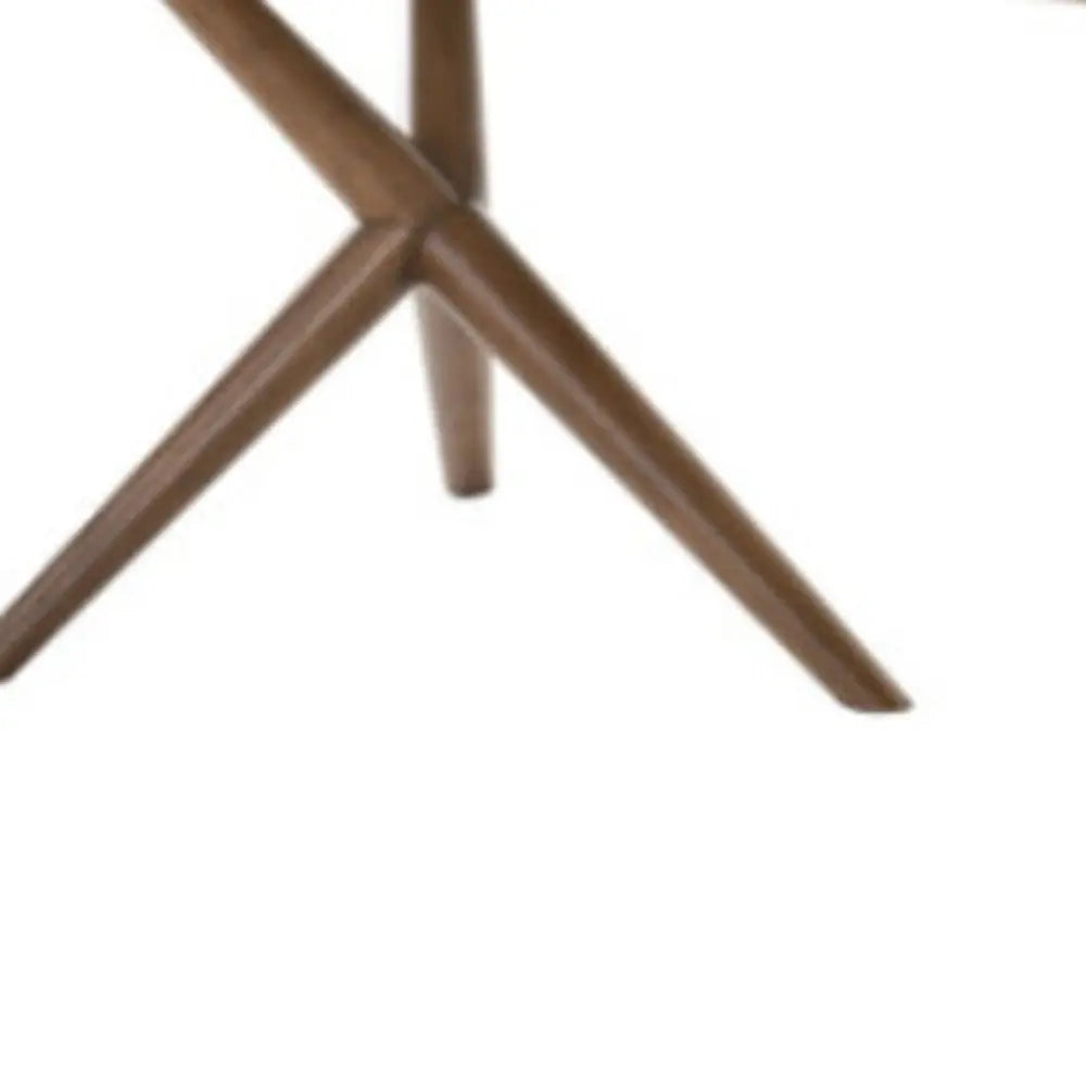 95" Brown Solid Manufactured Wood Dining Table Homeroots Kitchen & Dining