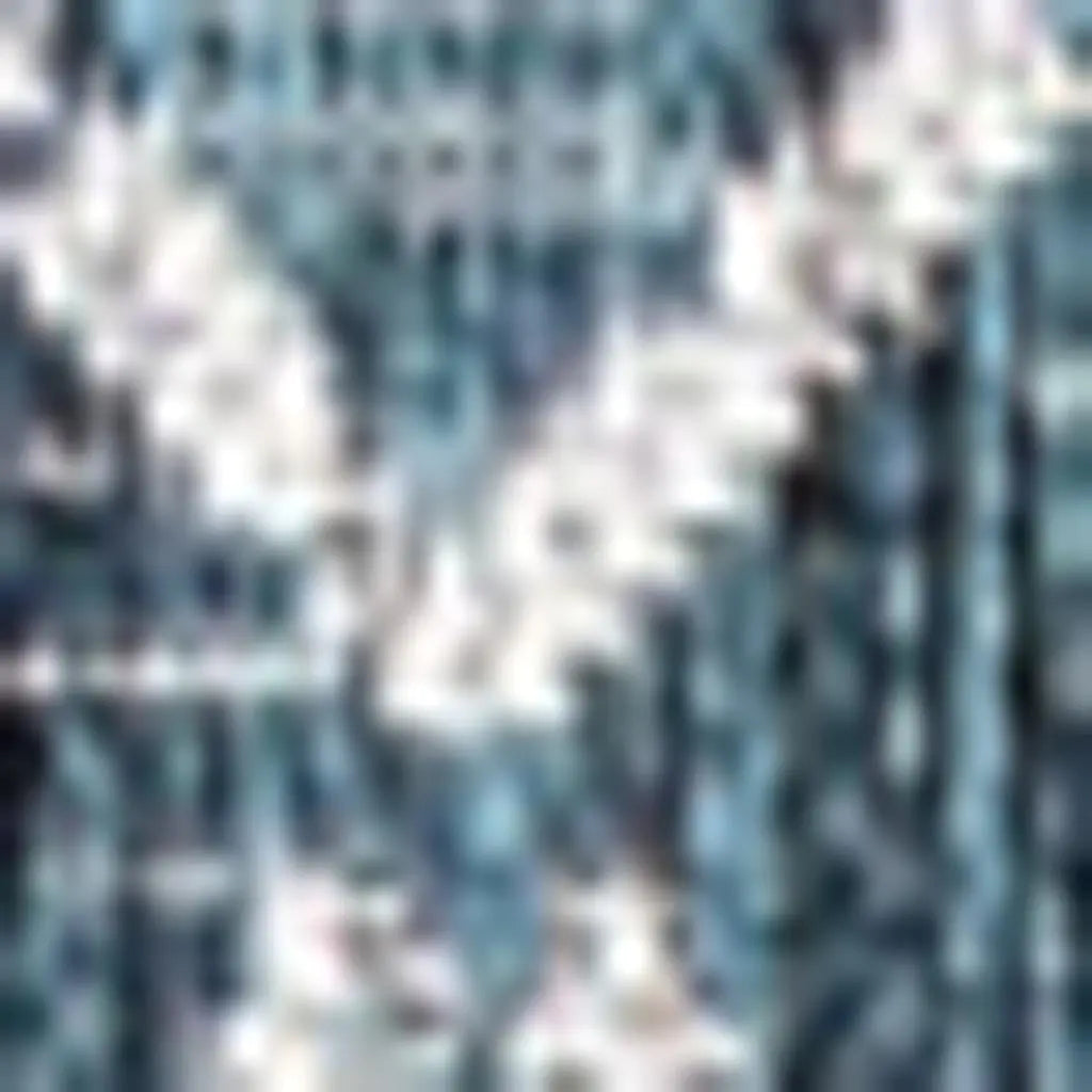 9' Teal Blue And Gray Square Trellis Indoor Outdoor Area Rug Homeroots Outdoor