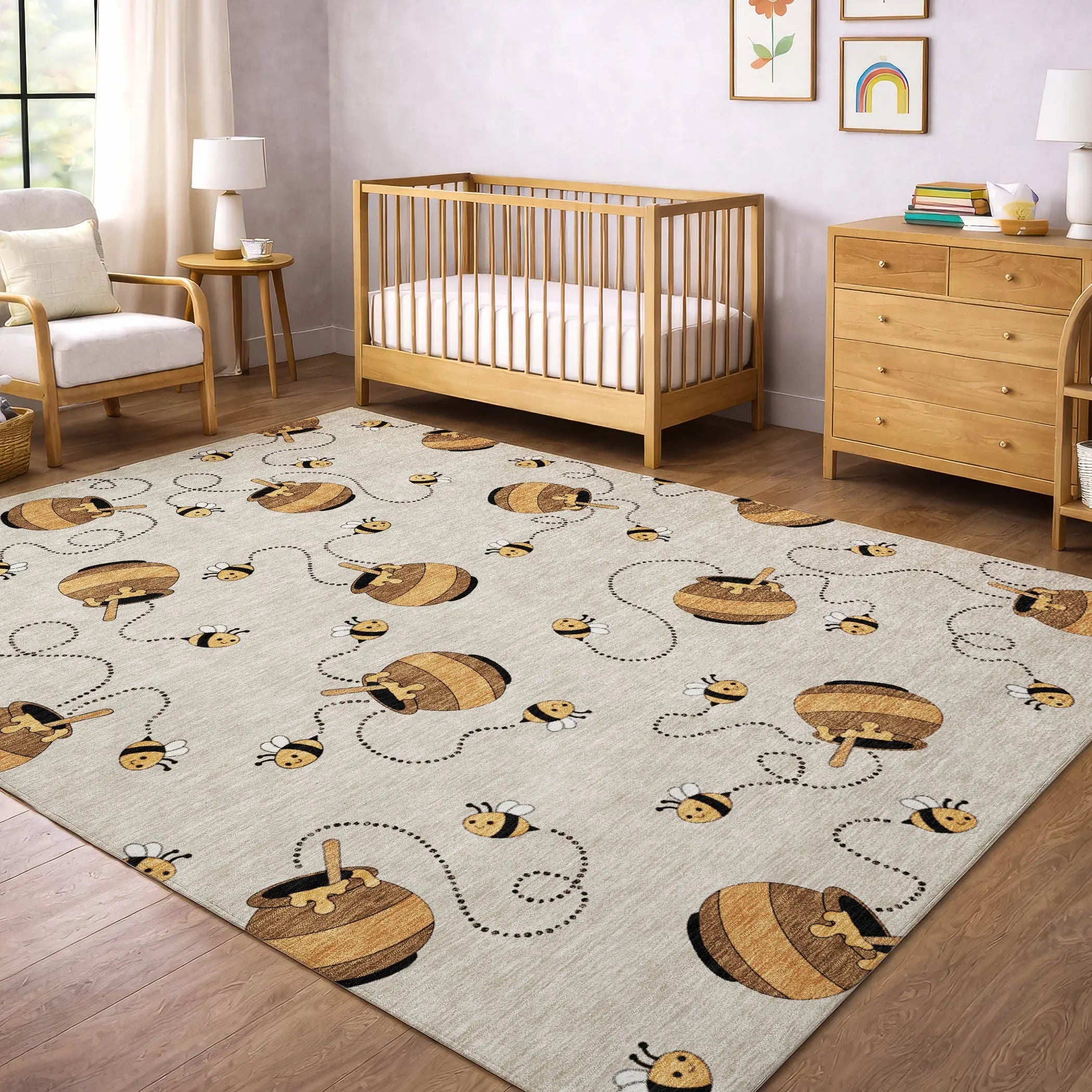 9' X 12' Beige And Ivory Geometric Washable Indoor Outdoor Area Rug Homeroots Outdoor