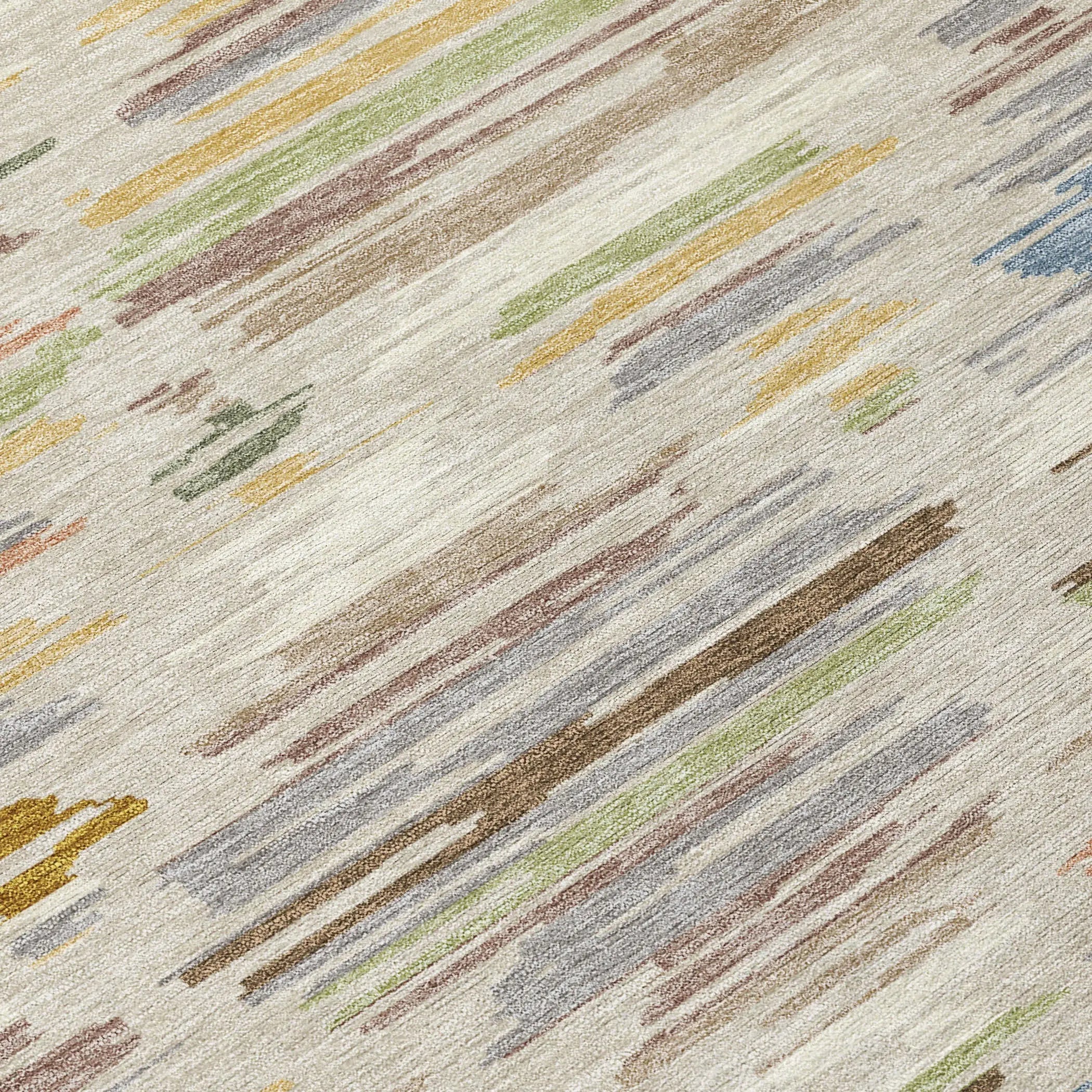9' X 12' Beige And Ivory Southwestern Washable Indoor Outdoor Area Rug Homeroots Outdoor