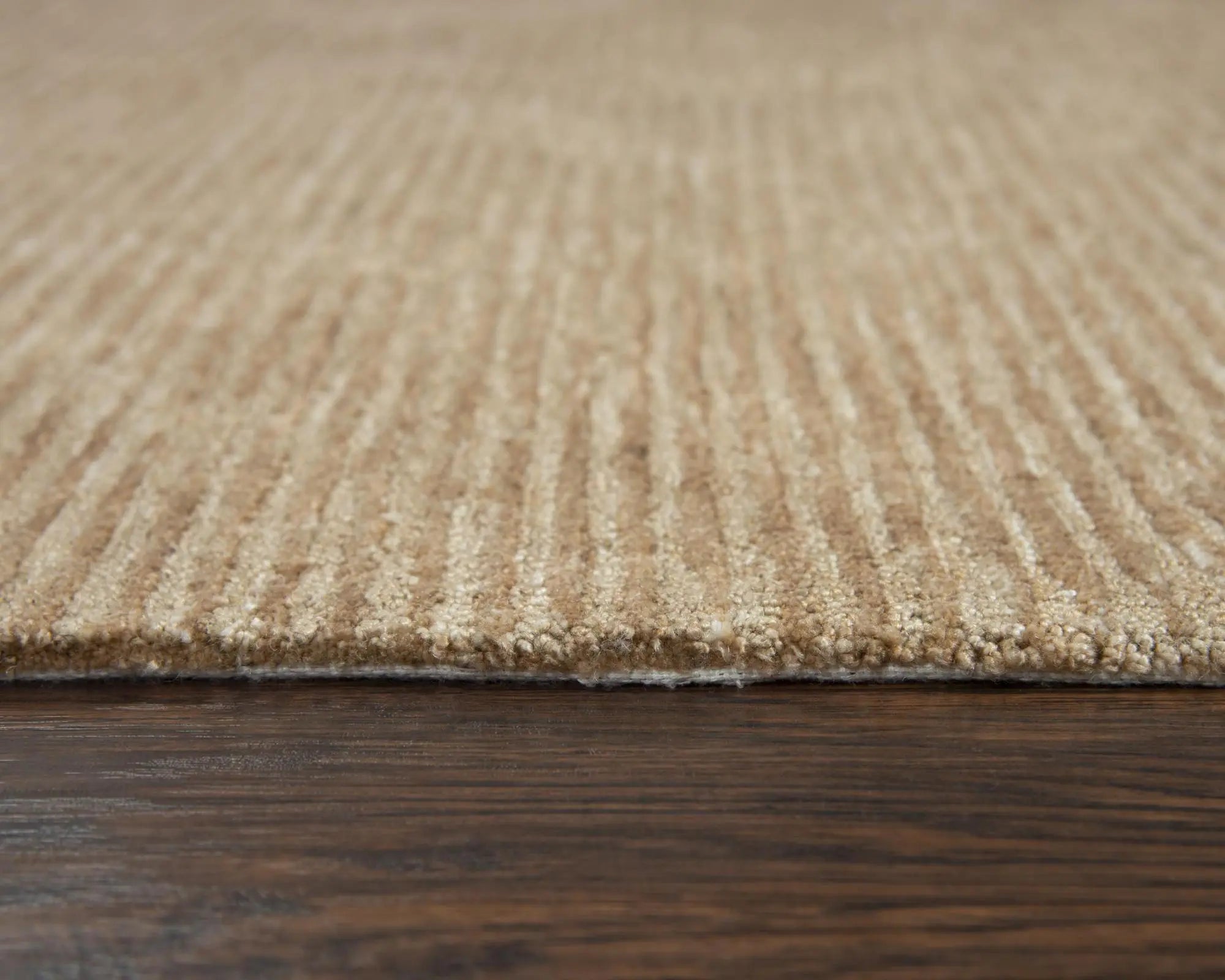 9' X 12' Beige And Natural Hand Tufted Area Rug With UV Protection Homeroots Home Decor