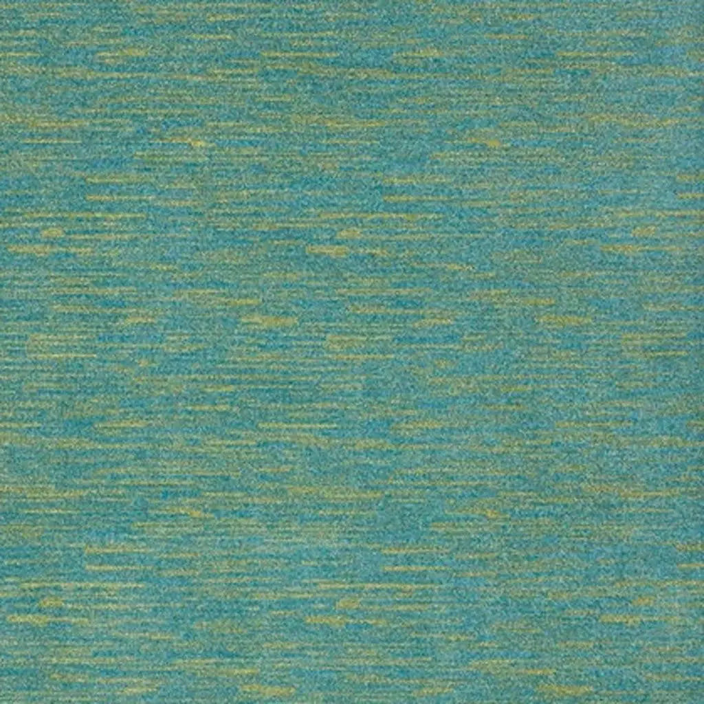9' X 12' Blue And Green Indoor Outdoor Area Rug - GreatEagleInc