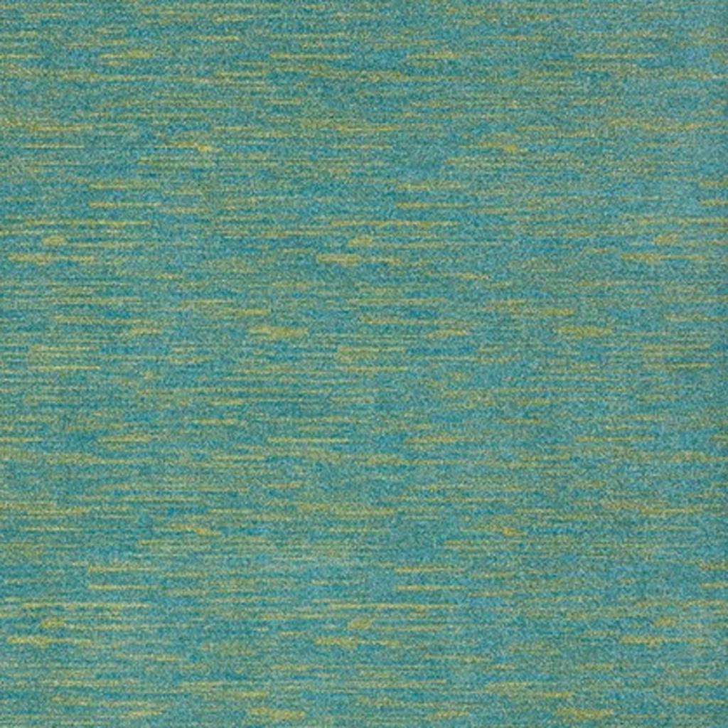 9' X 12' Blue And Green Indoor Outdoor Area Rug - GreatEagleInc