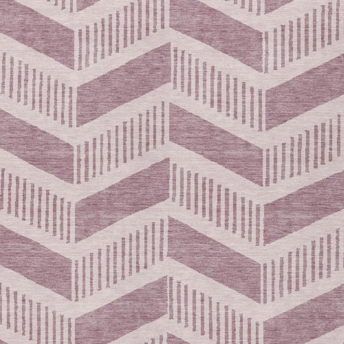 9' X 12' Blush And Pink Geometric Washable Indoor Outdoor Area Rug Homeroots Outdoor