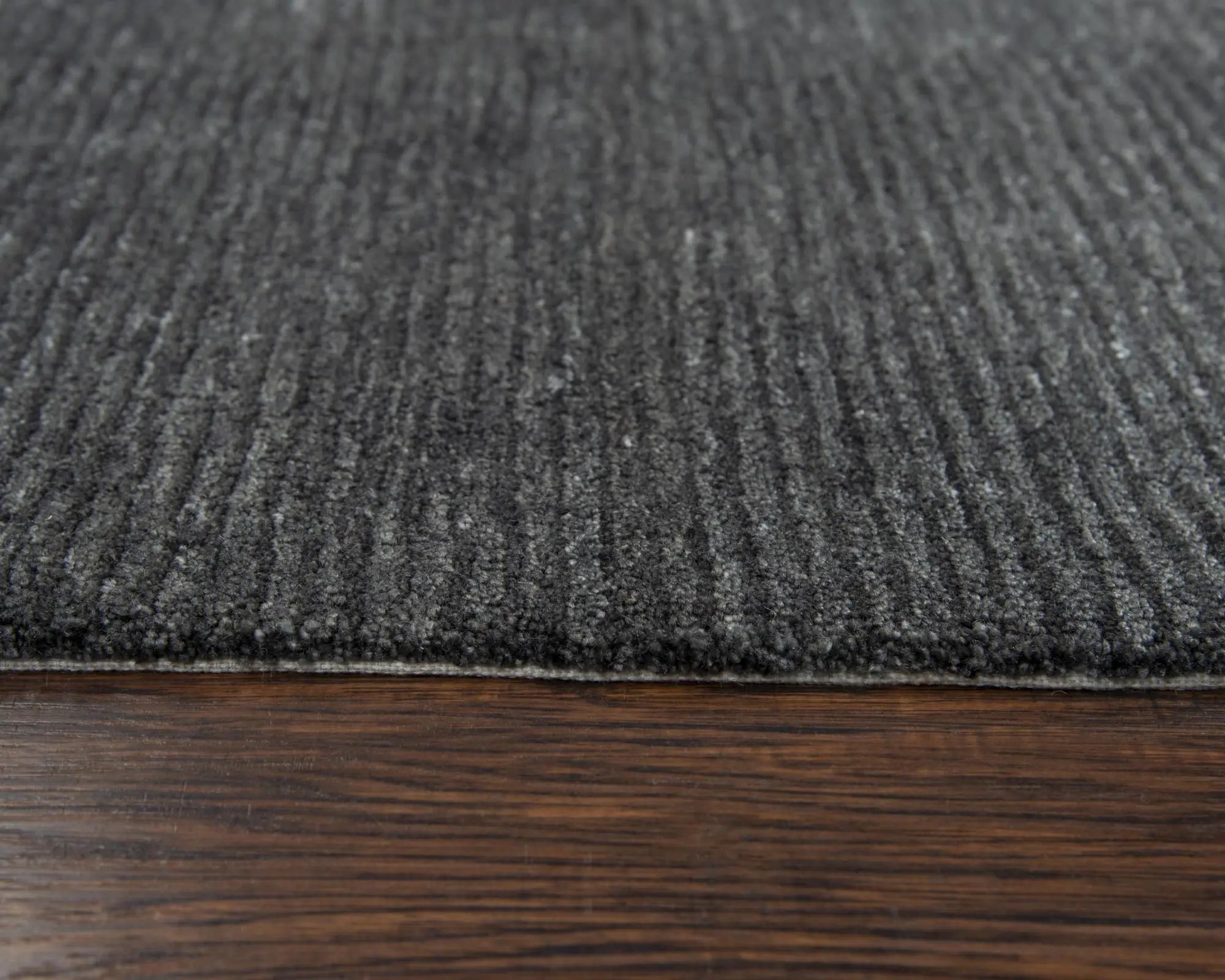 9' X 12' Charcoal And Gray Hand Tufted Area Rug With UV Protection Homeroots Home Decor