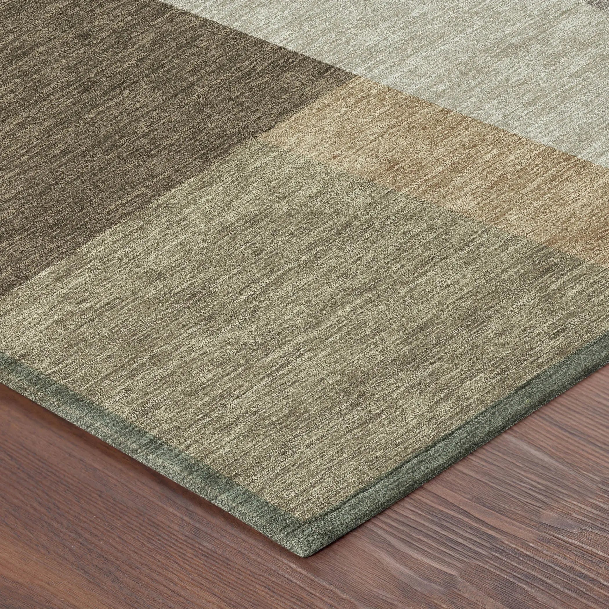 9' X 12' Chocolate And Beige Geometric Washable Indoor Outdoor Area Rug Homeroots Outdoor