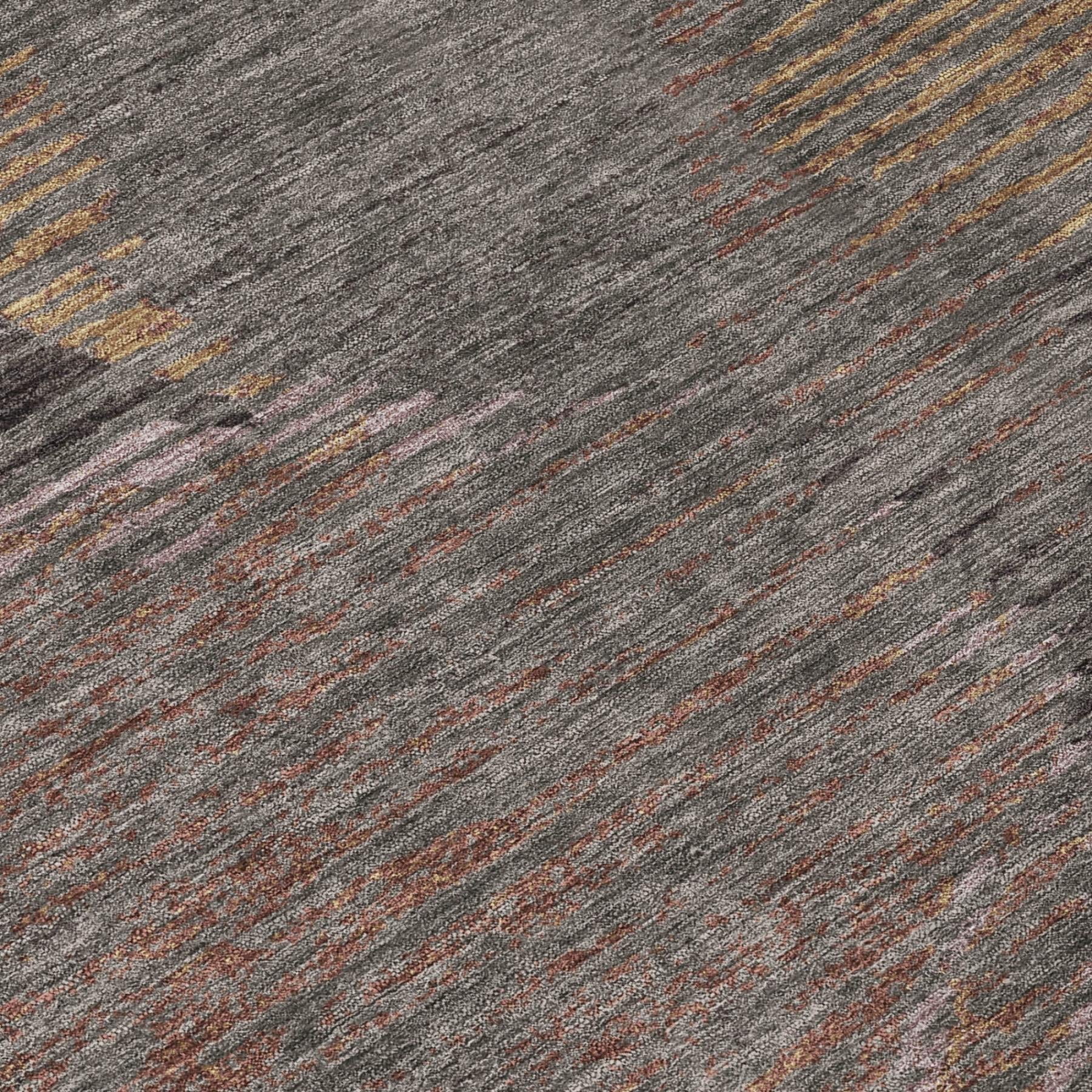 9' X 12' Chocolate And Brown Geometric Washable Indoor Outdoor Area Rug Homeroots Outdoor