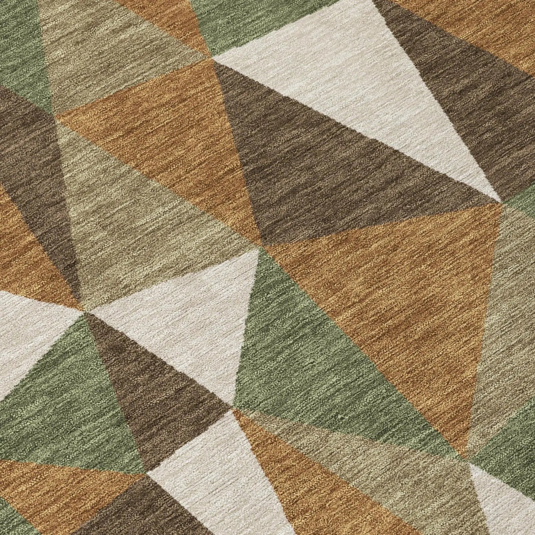 9' X 12' Chocolate And Brown Geometric Washable Indoor Outdoor Area Rug Homeroots Outdoor
