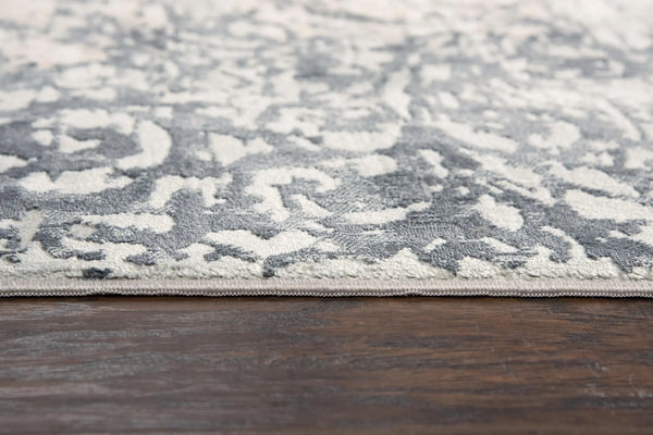 9' X 12' Cream And Gray Trellis Area Rug Homeroots Home Decor