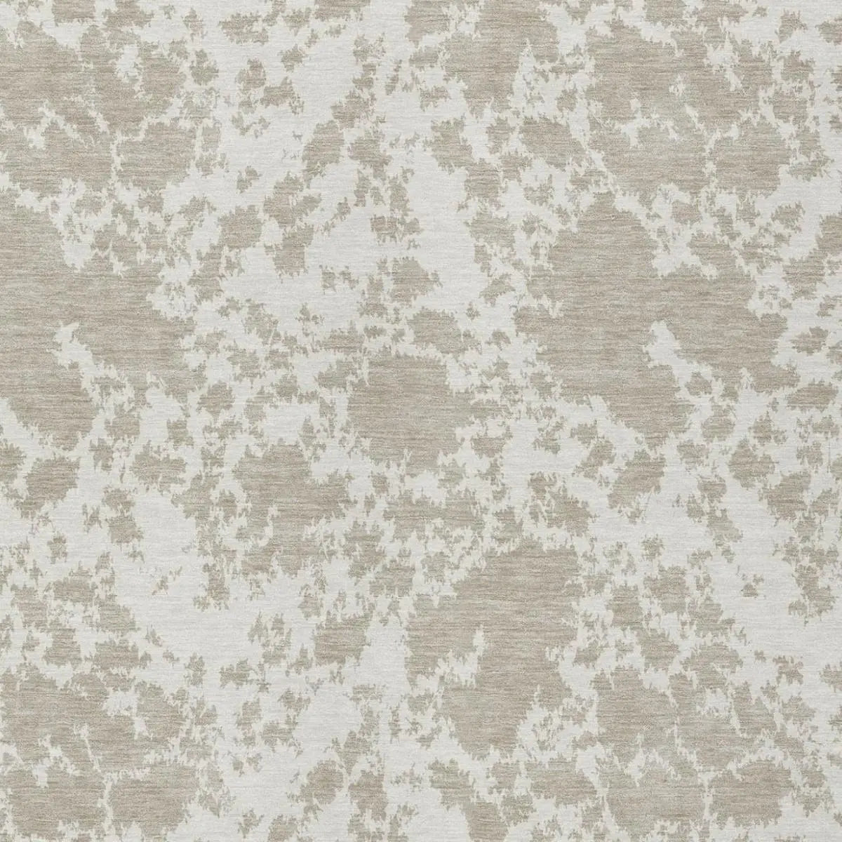 9' X 12' Cream And Ivory Abstract Washable Indoor Outdoor Area Rug Homeroots Outdoor