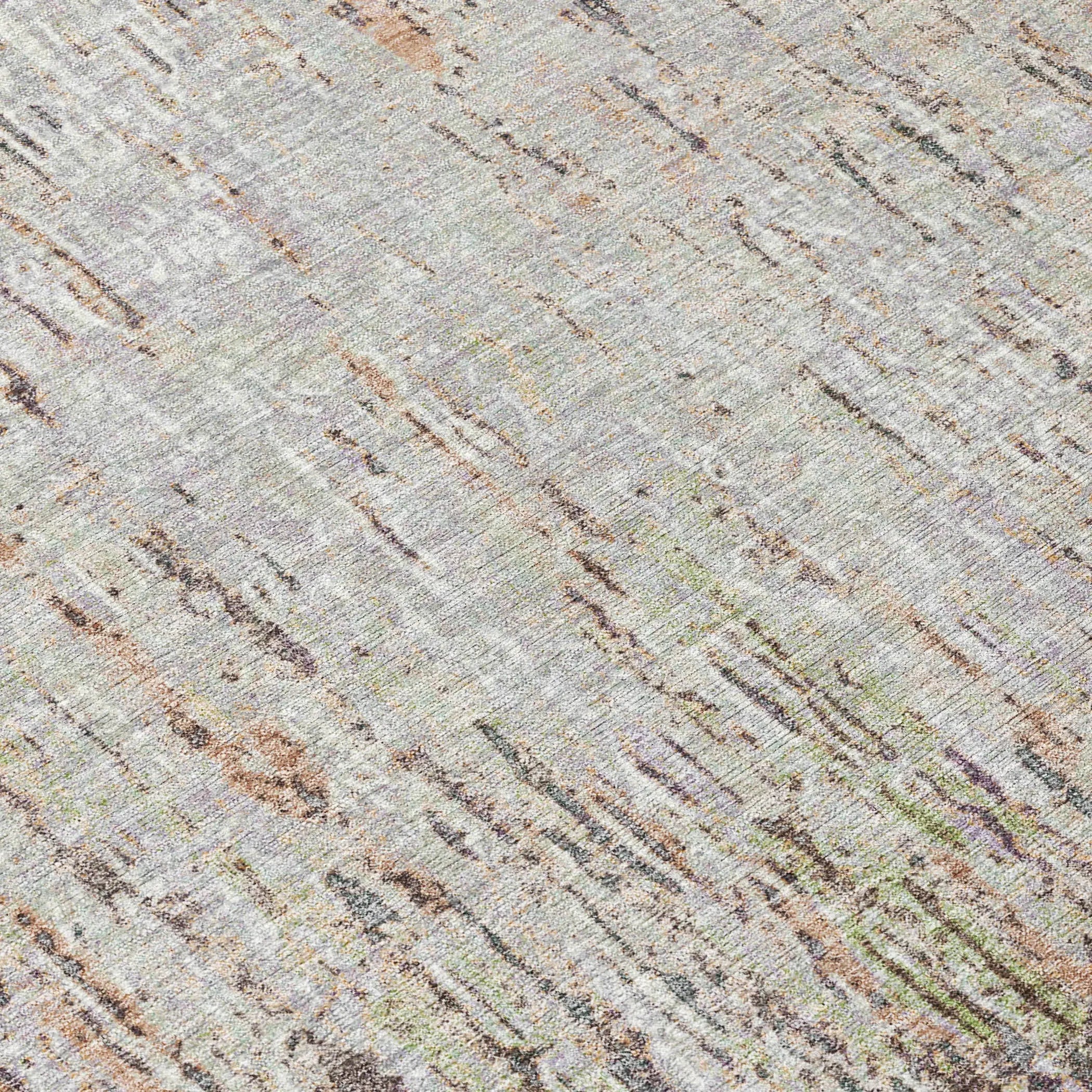 9' X 12' Gray And Beige Striped Washable Indoor Outdoor Area Rug Homeroots Outdoor