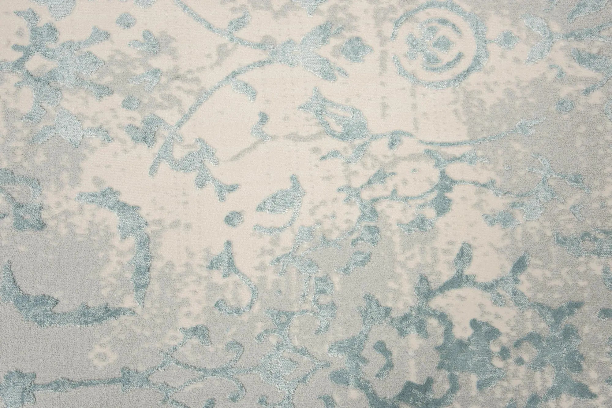 9' X 12' Gray And Blue Trellis Area Rug Homeroots Home Decor