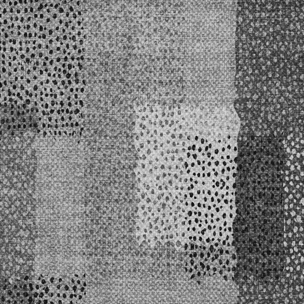 9' X 12' Gray And Graphite Abstract Washable Indoor Outdoor Area Rug Homeroots Outdoor