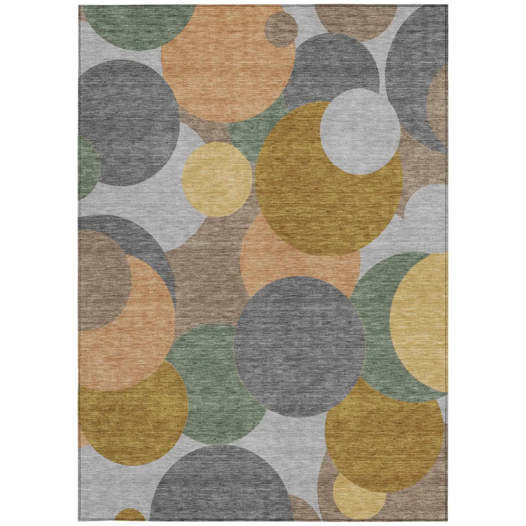 9' X 12' Gray And Graphite Geometric Washable Indoor Outdoor Area Rug Homeroots Outdoor