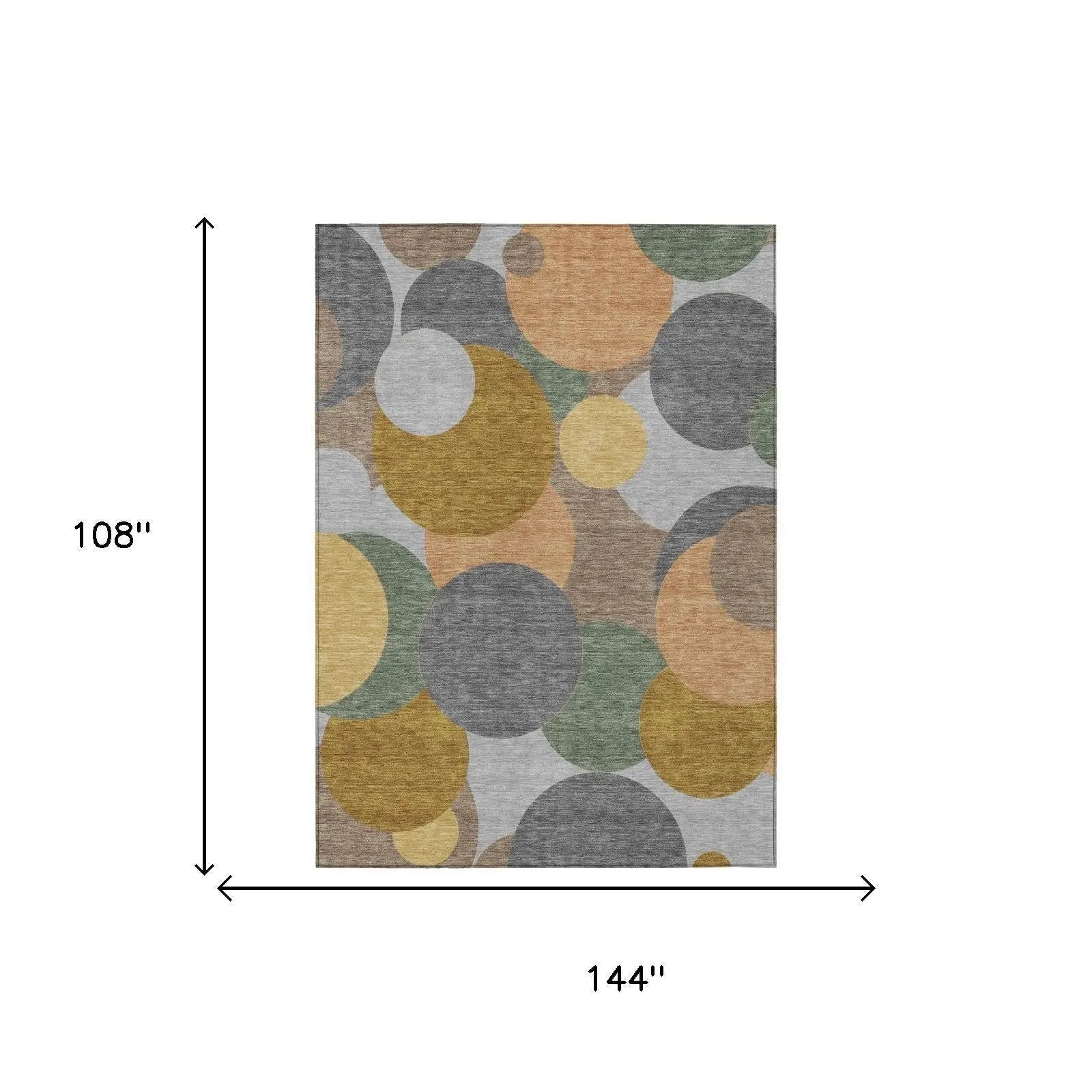 9' X 12' Gray And Graphite Geometric Washable Indoor Outdoor Area Rug Homeroots Outdoor