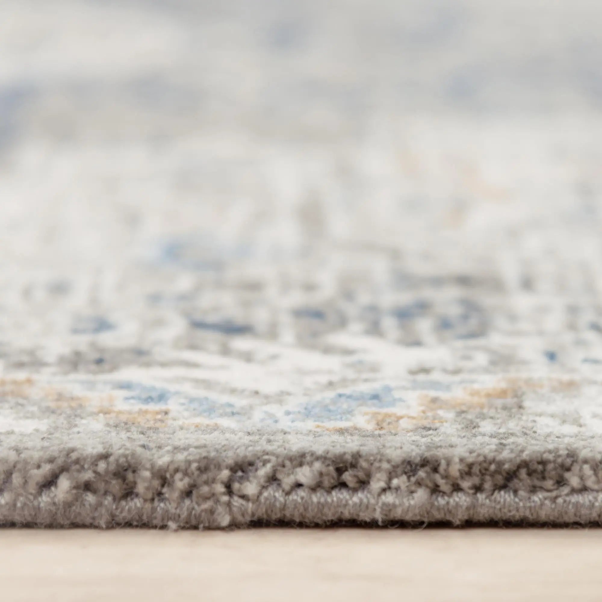 9' X 12' Gray And Ivory Medallion Hand Carved Handmade Area Rug Homeroots Home Decor